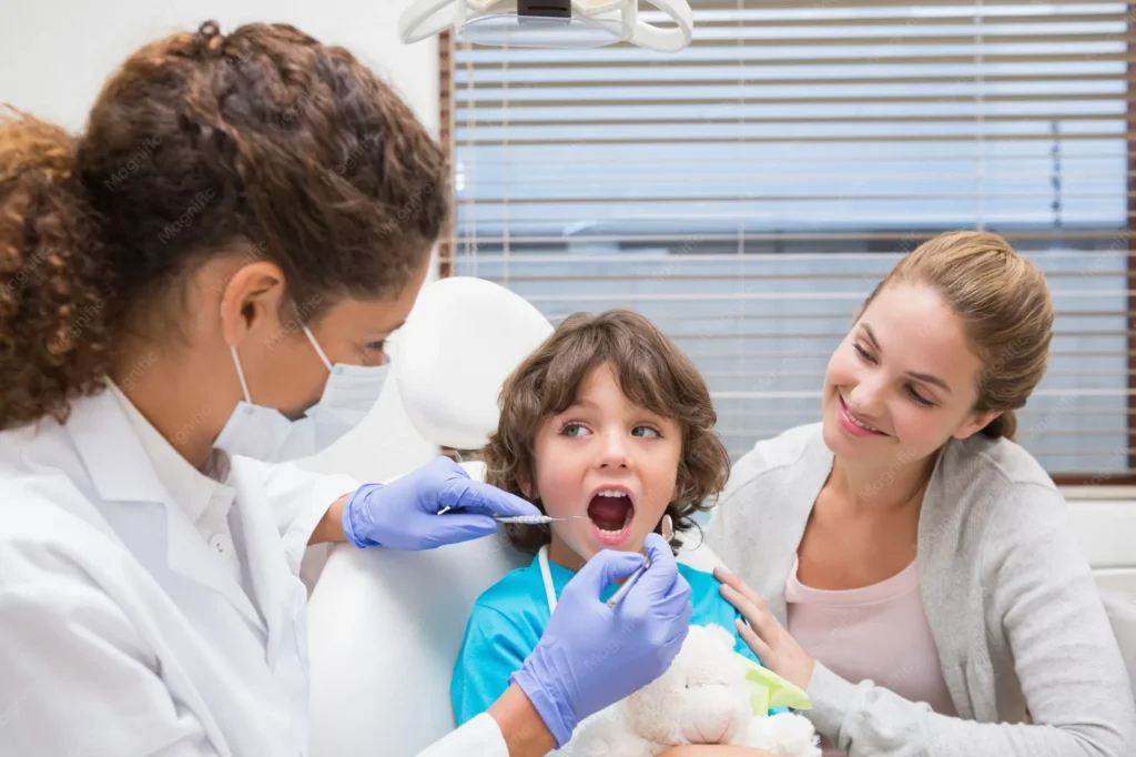 Emergency pediatric dental care for children