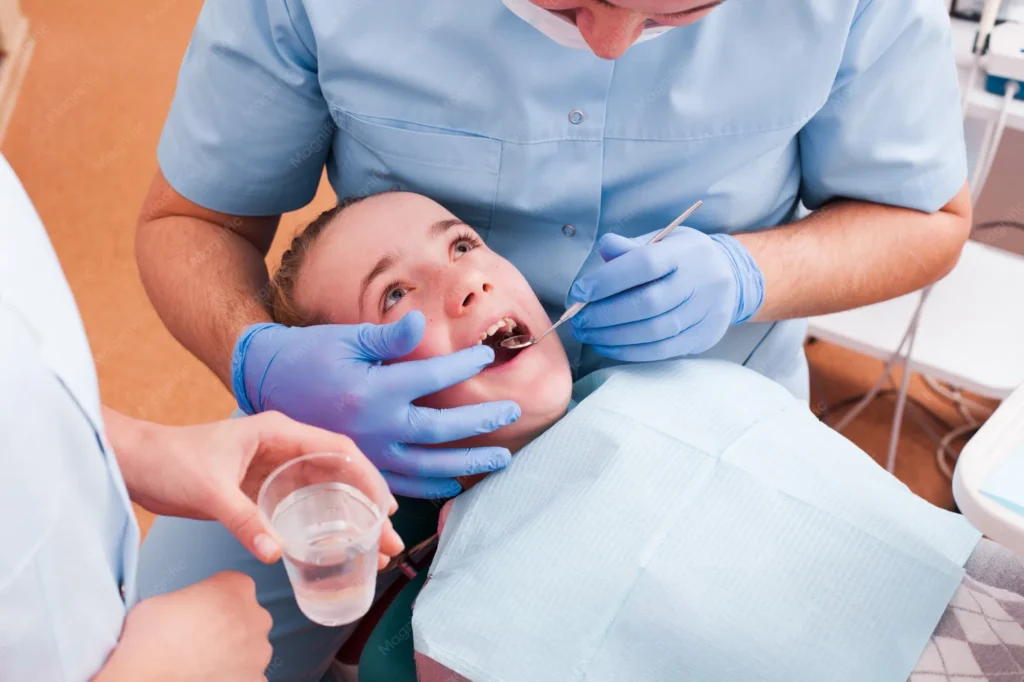 tooth preservation in milk dentist handling tooth