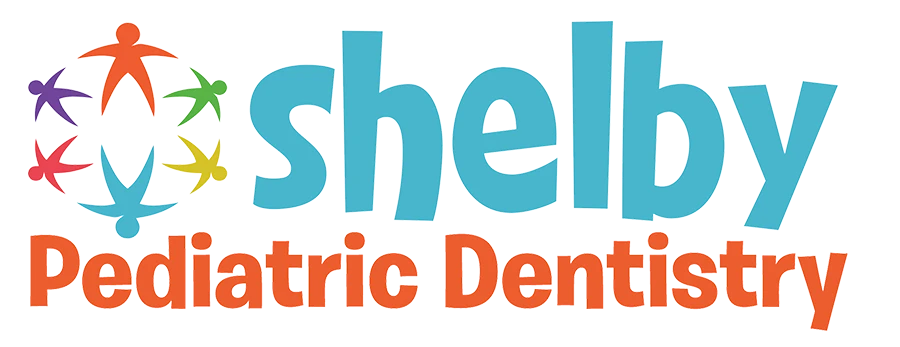 Dental Care for kids Shelby Pediatric Dentist Birmingham AL logo white